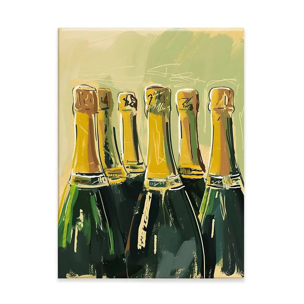 Champagne Please Canvas Print Champagne Please Canvas Print wall art product Art Print Shop