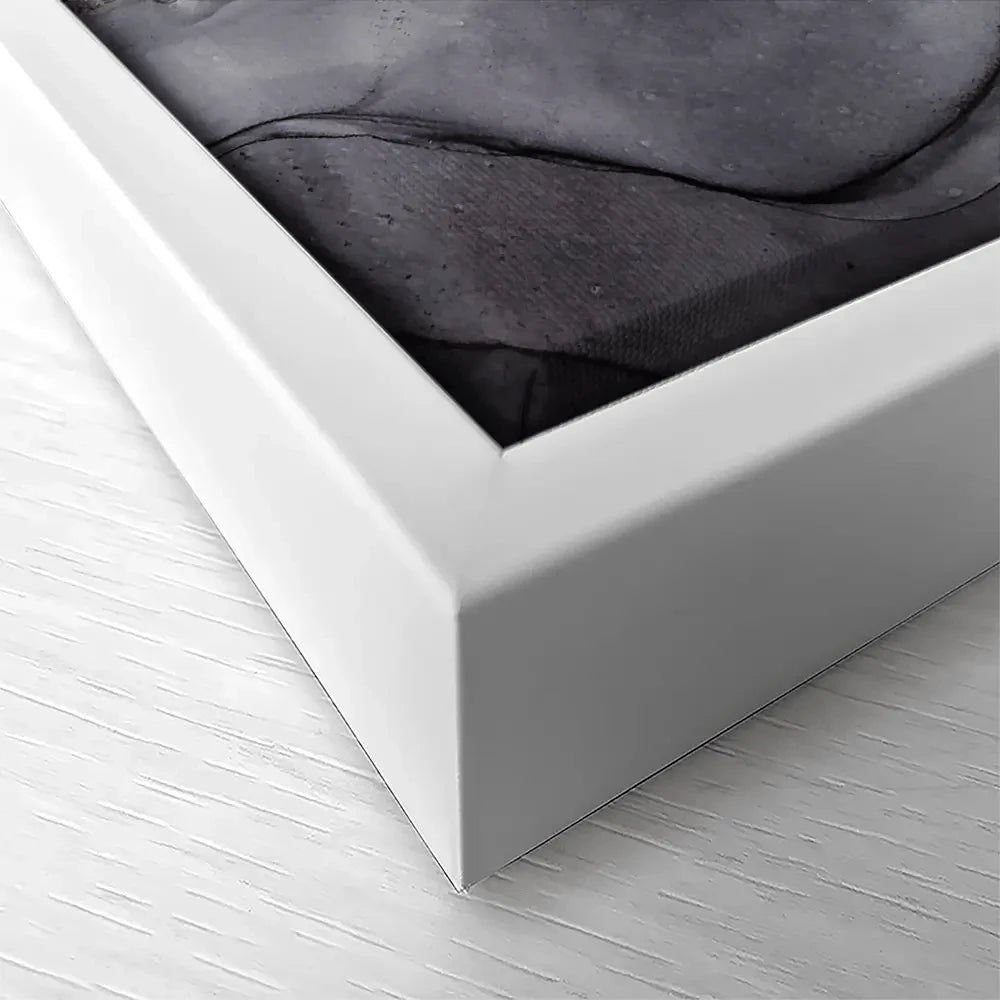 Charcoal Marble Abstract Canvas Print Charcoal Marble Abstract Canvas Print wall art product coldsun777 / Shutterstock