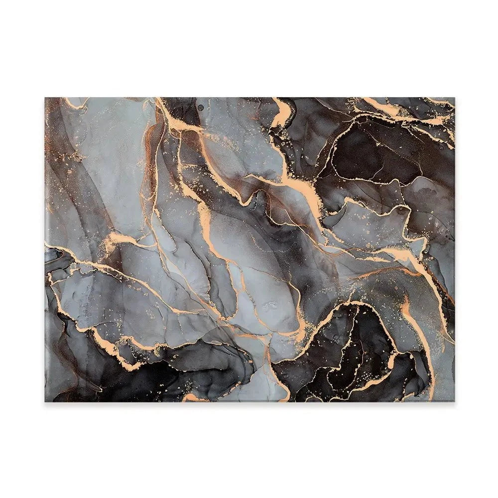 Charcoal Marble Canvas Print Charcoal Marble Canvas Print wall art product djero.adlibeshe yahoo.com / Shutterstock
