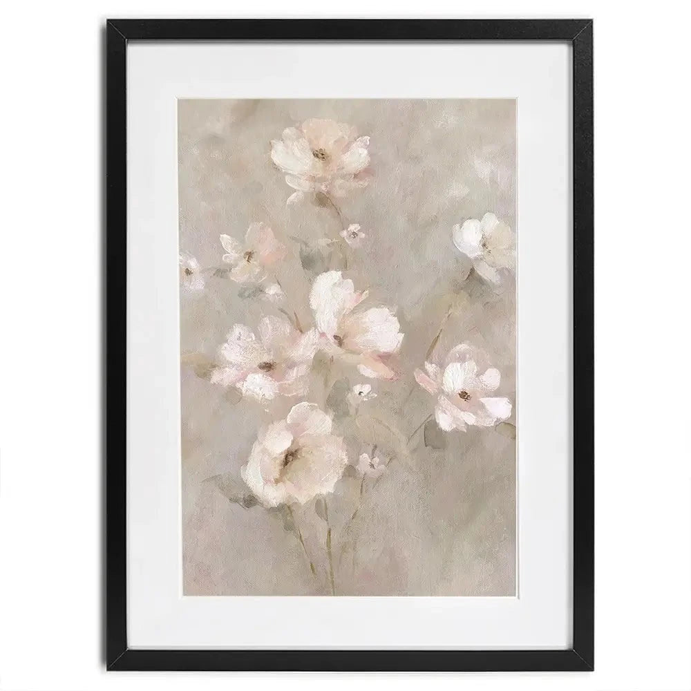 Charming Blush Bouquet Framed Art Print Charming Blush Bouquet Framed Art Print wall art product Carol Robinson