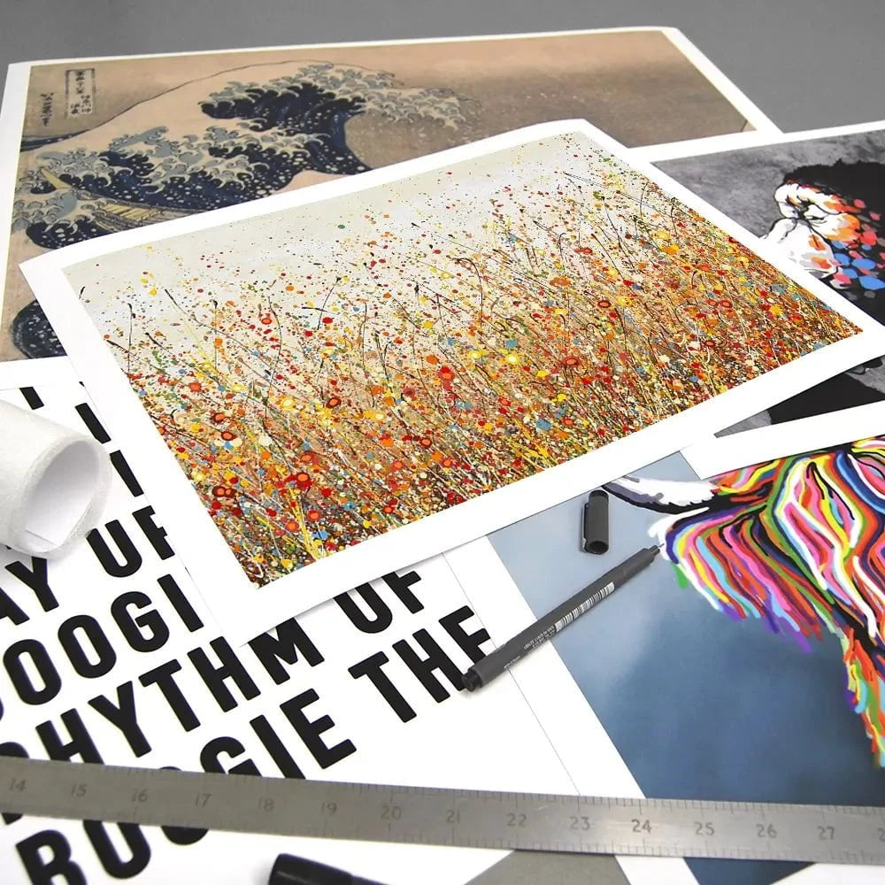 Cheerful Autumn Art Print Cheerful Autumn Art Print wall art product Olga Tkachyk