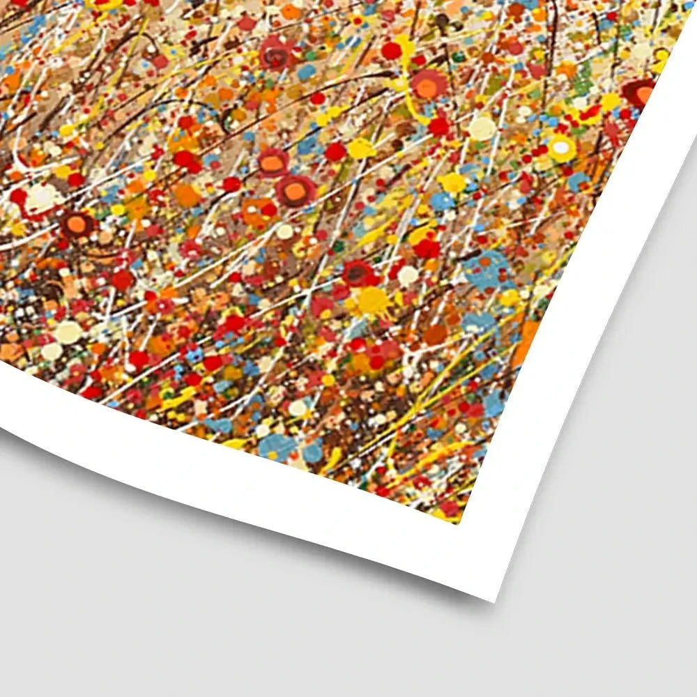 Cheerful Autumn Art Print Cheerful Autumn Art Print wall art product Olga Tkachyk