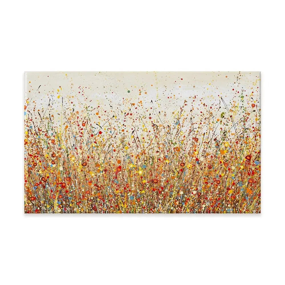Cheerful Autumn Canvas Print Cheerful Autumn Canvas Print wall art product Olga Tkachyk
