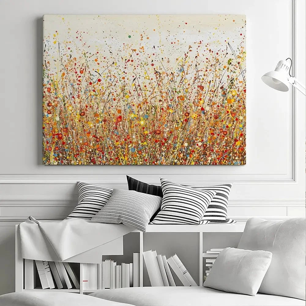 Cheerful Autumn Canvas Print Cheerful Autumn Canvas Print wall art product Olga Tkachyk