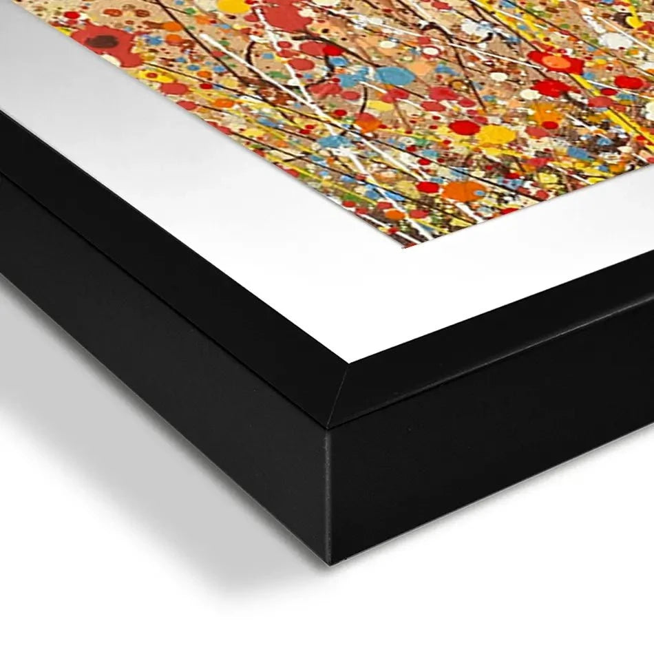 Cheerful Autumn Framed Art Print Trio Cheerful Autumn Framed Art Print Trio wall art product Olga Tkachyk