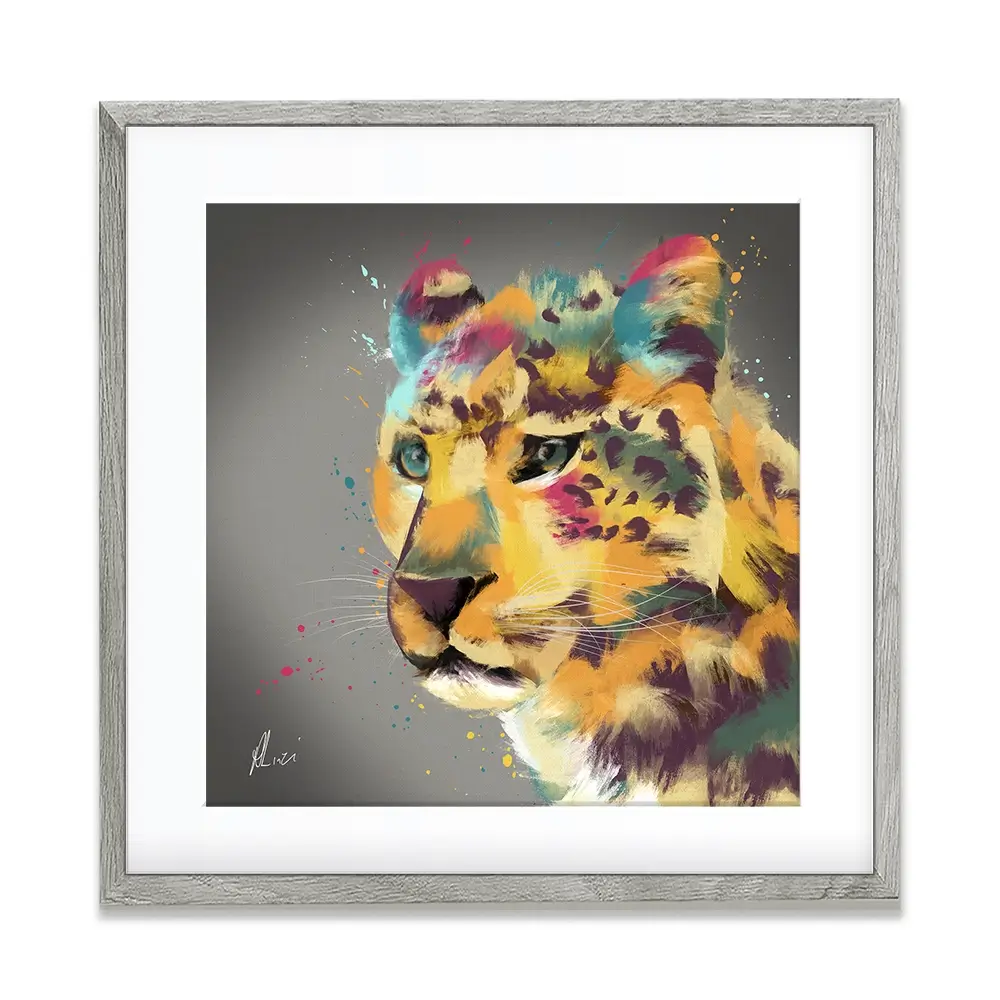 Cheetah Framed Art Print Cheetah Framed Art Print wall art product Aimee Linzi