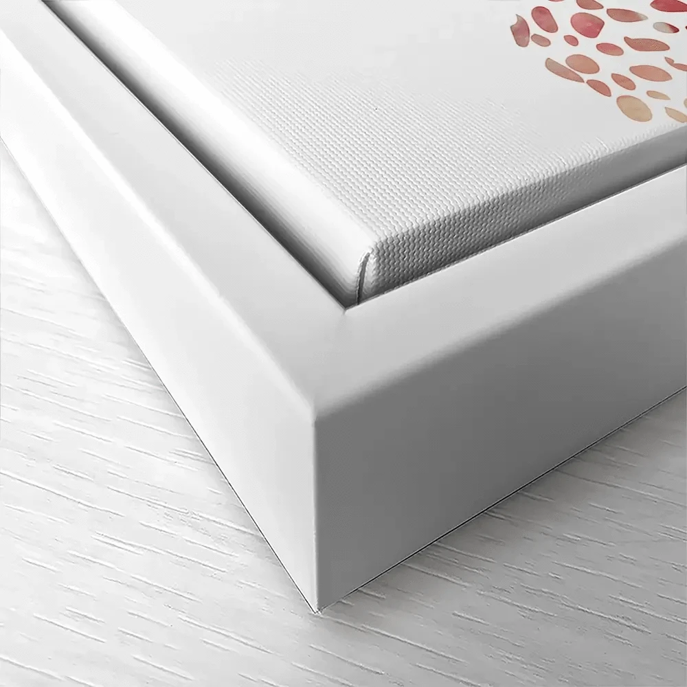 Cheetah On White Canvas Print Cheetah On White Canvas Print wall art product Sarah Manovski