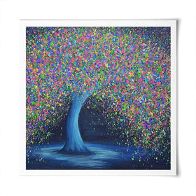 Cherished Love Square Art Print Cherished Love Square Art Print wall art product Jo Gough