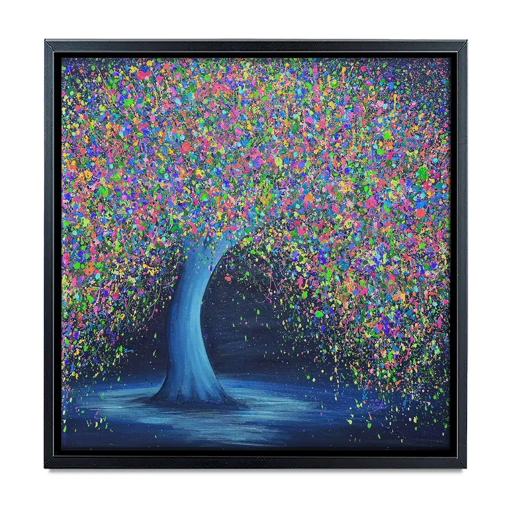 Cherished Love Square Canvas Print Cherished Love Square Canvas Print wall art product Jo Gough