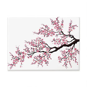 Cherry Blossom Branch Canvas Print Cherry Blossom Branch Canvas Print wall art product fresher / Shutterstock