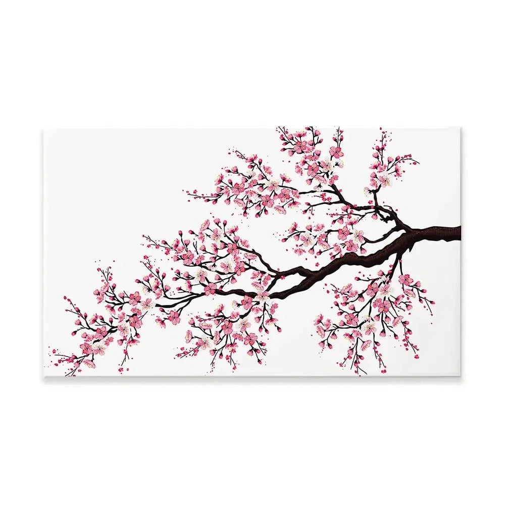 Cherry Blossom Branch Canvas Print Cherry Blossom Branch Canvas Print wall art product fresher / Shutterstock