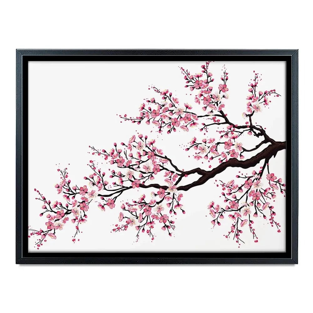 Cherry Blossom Branch Canvas Print Cherry Blossom Branch Canvas Print wall art product fresher / Shutterstock