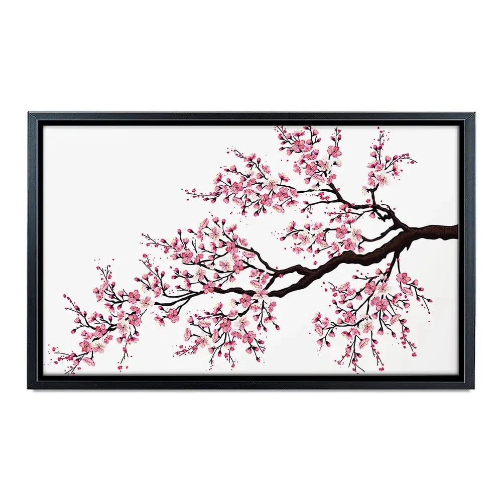Cherry Blossom Branch Canvas Print Cherry Blossom Branch Canvas Print wall art product fresher / Shutterstock