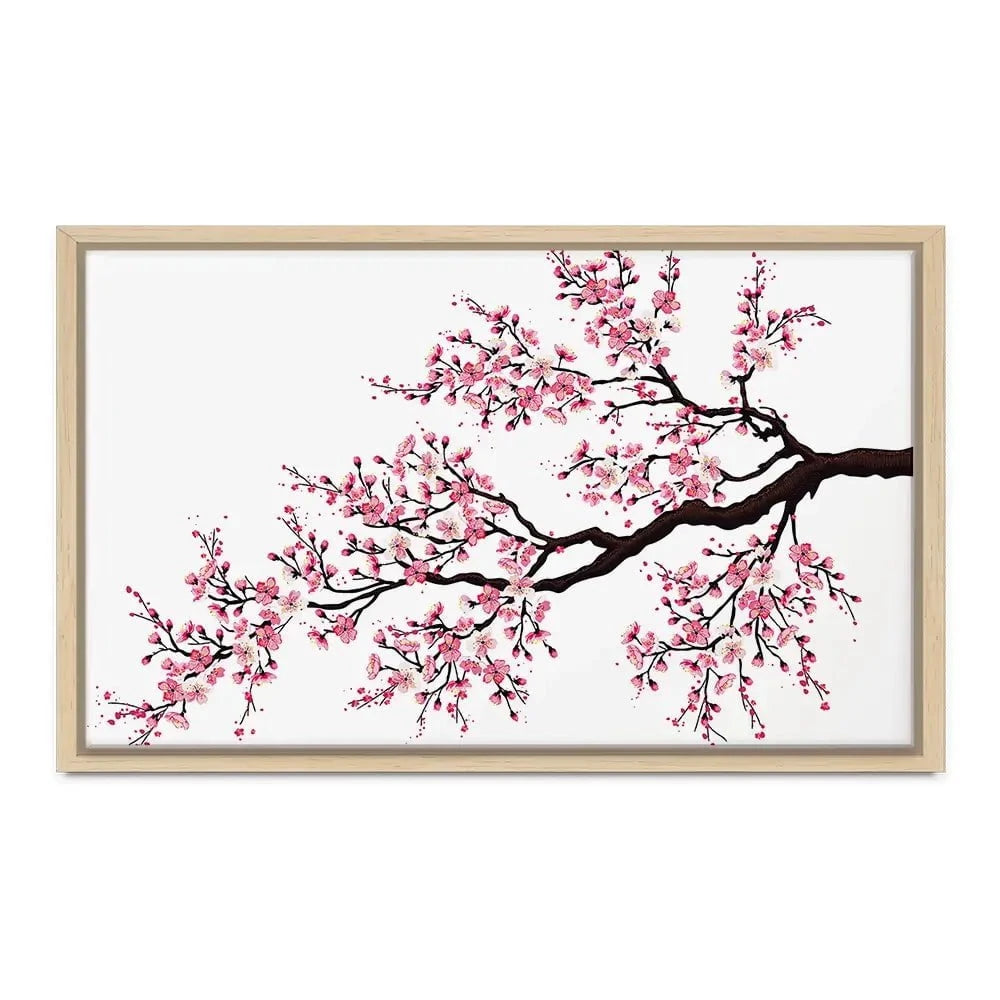 Cherry Blossom Branch Canvas Print Cherry Blossom Branch Canvas Print wall art product fresher / Shutterstock
