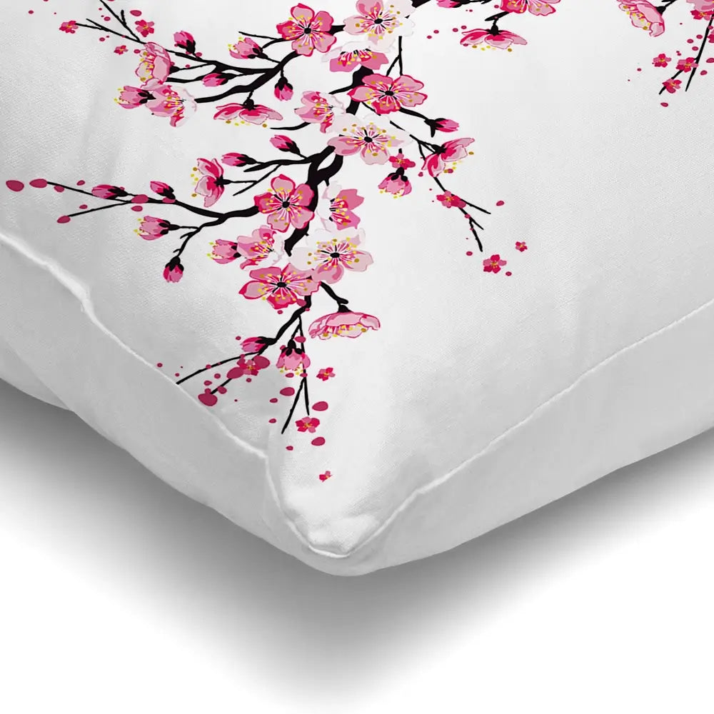 Cherry Blossom Branch Cushion Cherry Blossom Branch Cushion wall art product fresher / Shutterstock