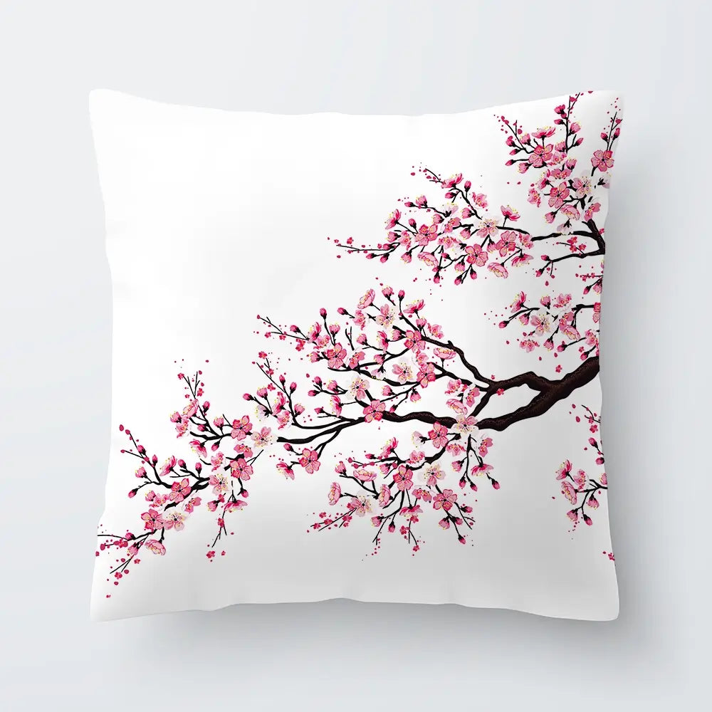 Cherry Blossom Branch Cushion Cherry Blossom Branch Cushion wall art product fresher / Shutterstock