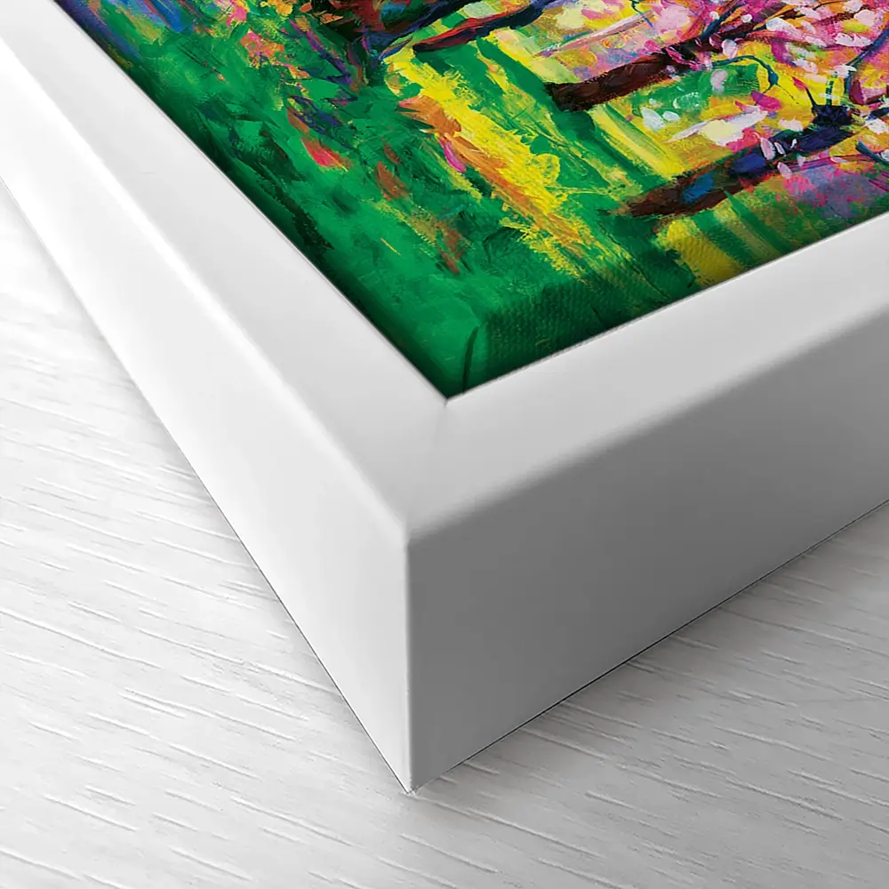 Cherry Blossom Forest Canvas Print Cherry Blossom Forest Canvas Print wall art product Leon Devenice