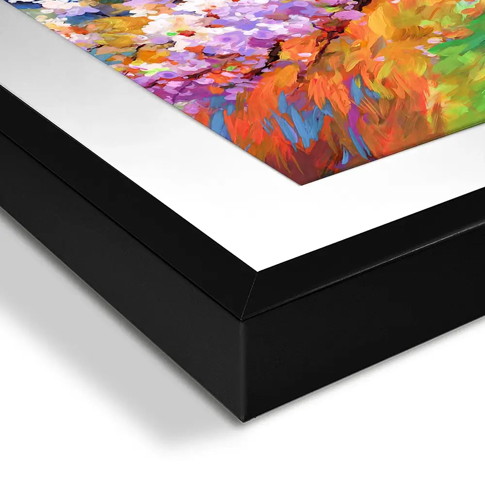 Cherry Blossom Glory Square Framed Art Print Cherry Blossom Glory Square Framed Art Print wall art product Art Print Shop