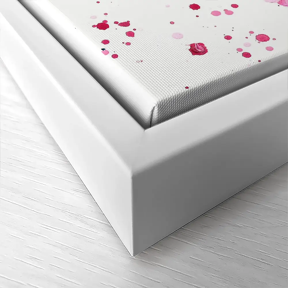 Cherry Blossom Splash Canvas Print Cherry Blossom Splash Canvas Print wall art product Emma LC Art