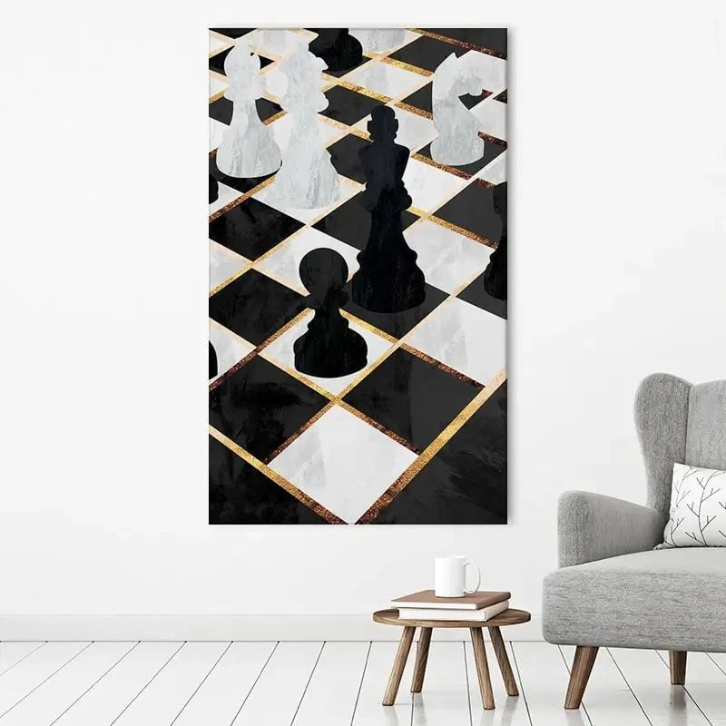 Chess Canvas Print Chess Canvas Print wall art product Sarah Manovski