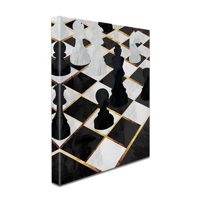 Chess Canvas Print Chess Canvas Print wall art product Sarah Manovski