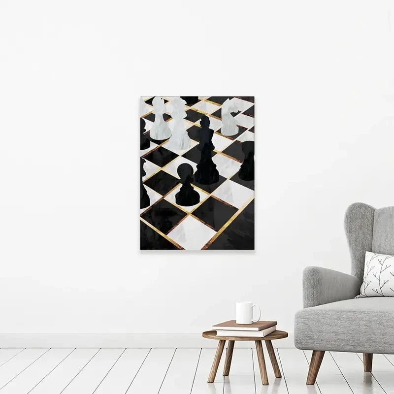 Chess Canvas Print Chess Canvas Print wall art product Sarah Manovski