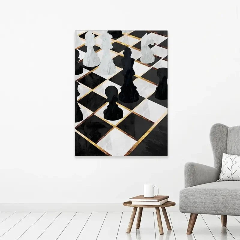 Chess Canvas Print Chess Canvas Print wall art product Sarah Manovski