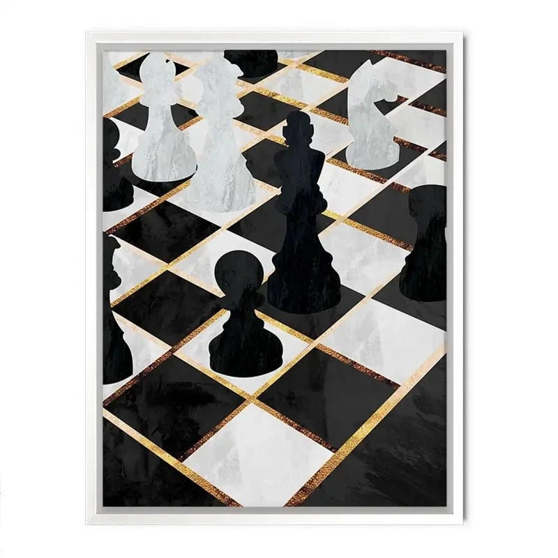 Chess Canvas Print Chess Canvas Print wall art product Sarah Manovski