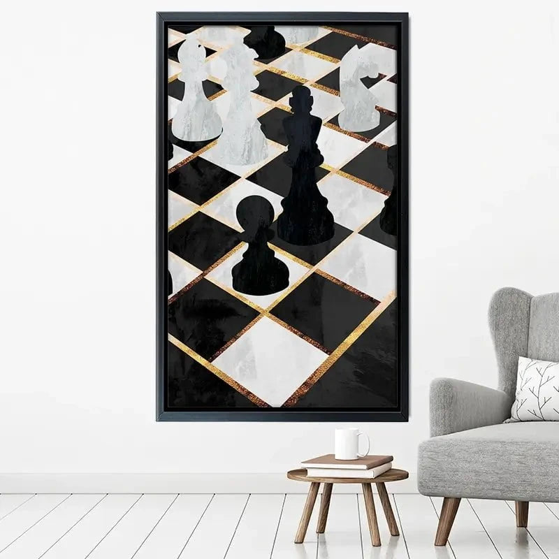 Chess Canvas Print Chess Canvas Print wall art product Sarah Manovski