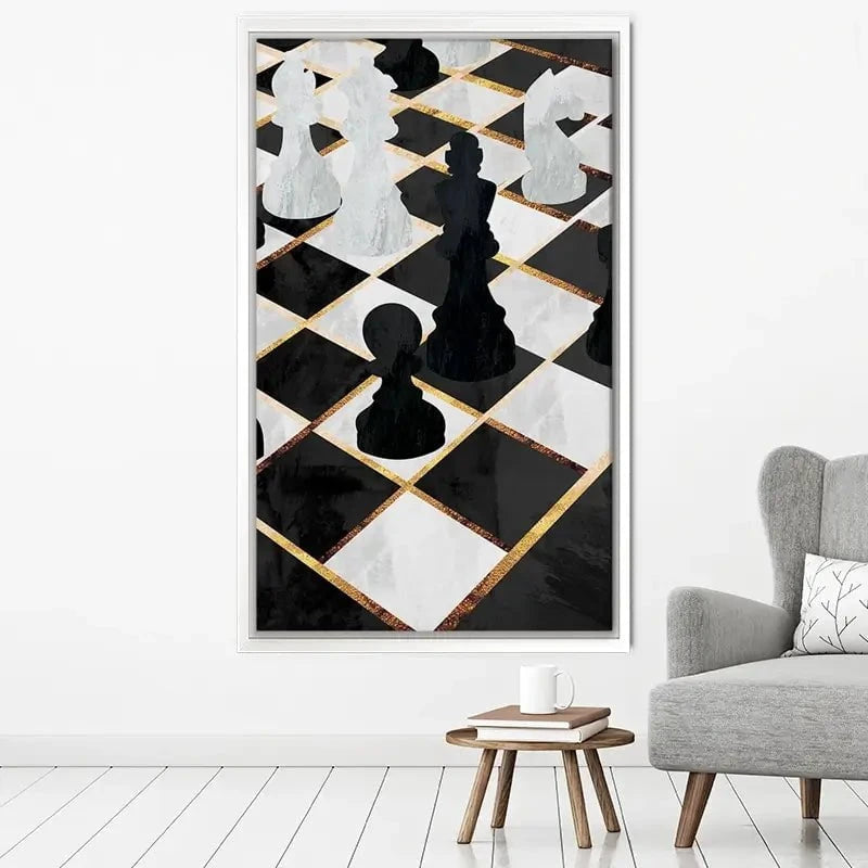 Chess Canvas Print Chess Canvas Print wall art product Sarah Manovski