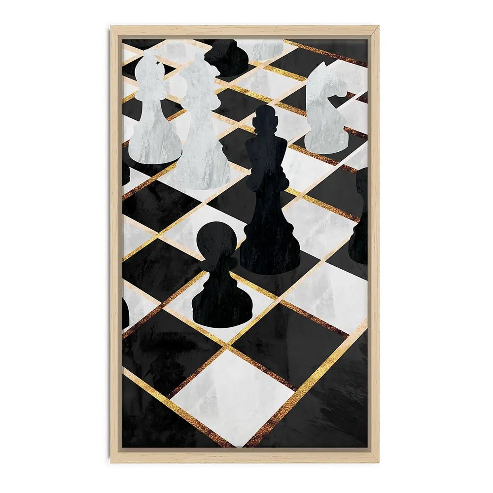Chess Canvas Print Chess Canvas Print wall art product Sarah Manovski