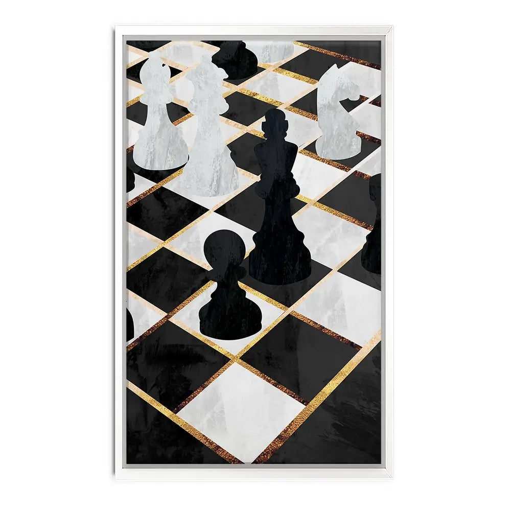 Chess Canvas Print Chess Canvas Print wall art product Sarah Manovski
