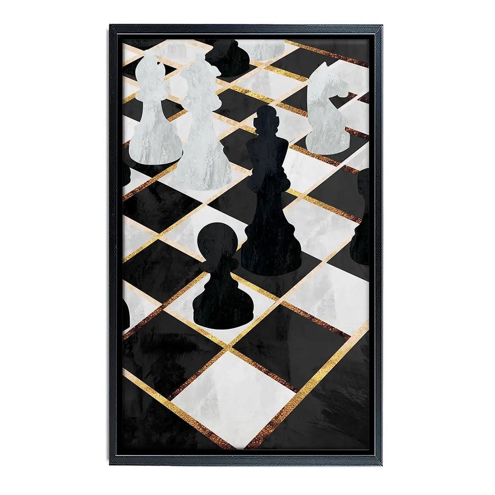 Chess Canvas Print Chess Canvas Print wall art product Sarah Manovski