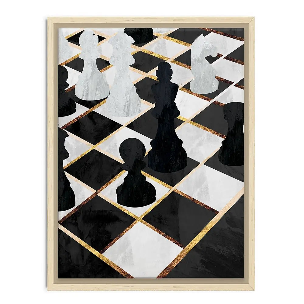 Chess Canvas Print Chess Canvas Print wall art product Sarah Manovski