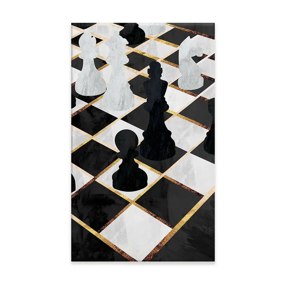 Chess Canvas Print Chess Canvas Print wall art product Sarah Manovski