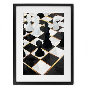 Chess Framed Art Print Chess Framed Art Print wall art product Sarah Manovski