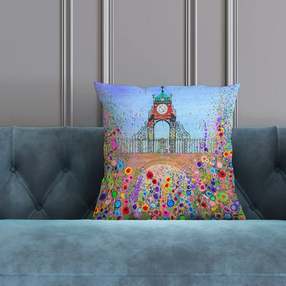 Chester Clock Cushion Chester Clock Cushion wall art product Jo Gough