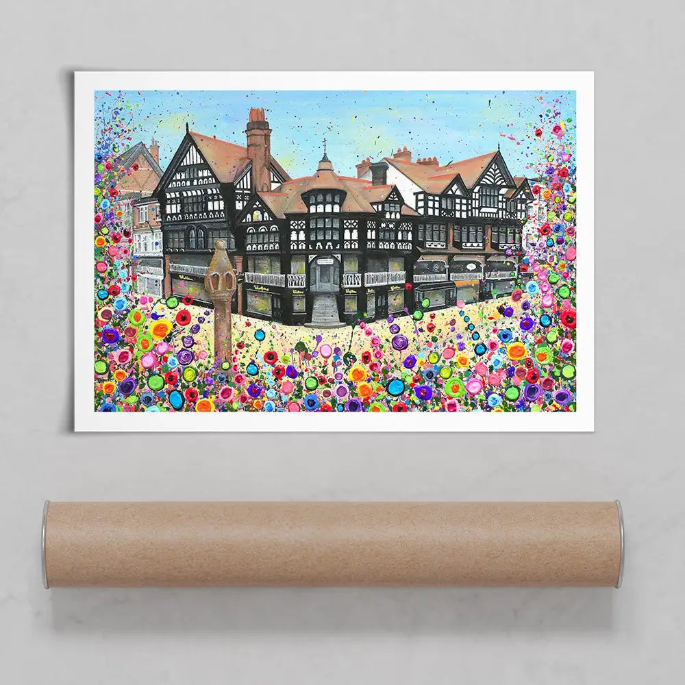 Chester Cross Art Print Chester Cross Art Print wall art product Jo Gough