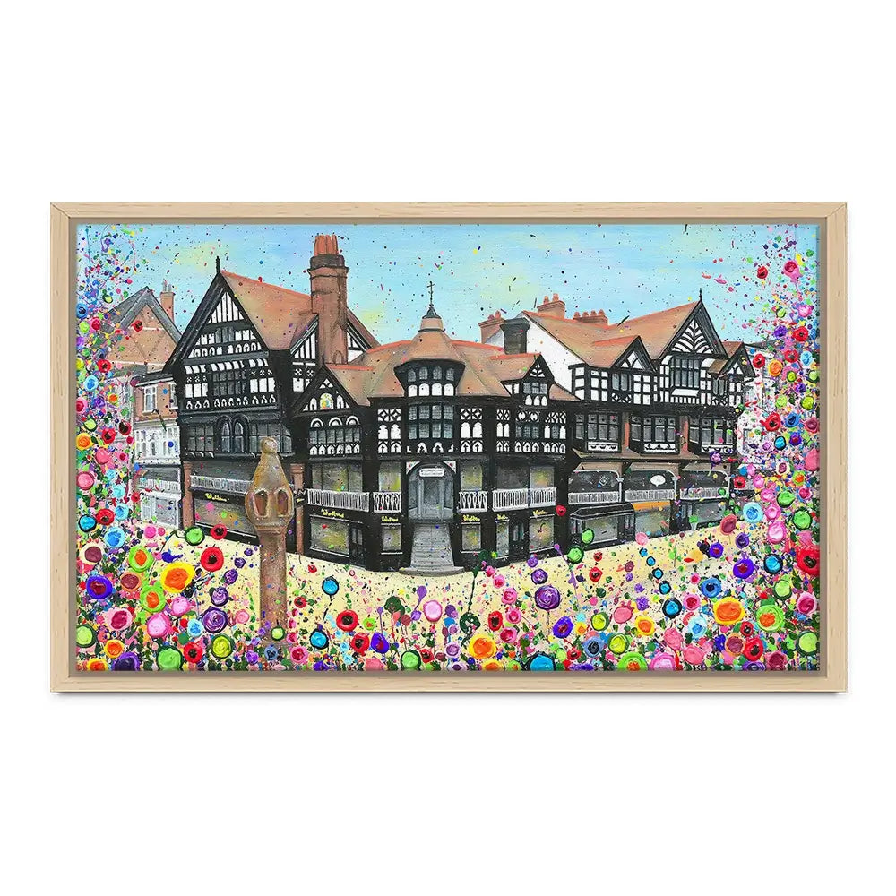 Chester Cross Canvas Print Chester Cross Canvas Print wall art product Jo Gough