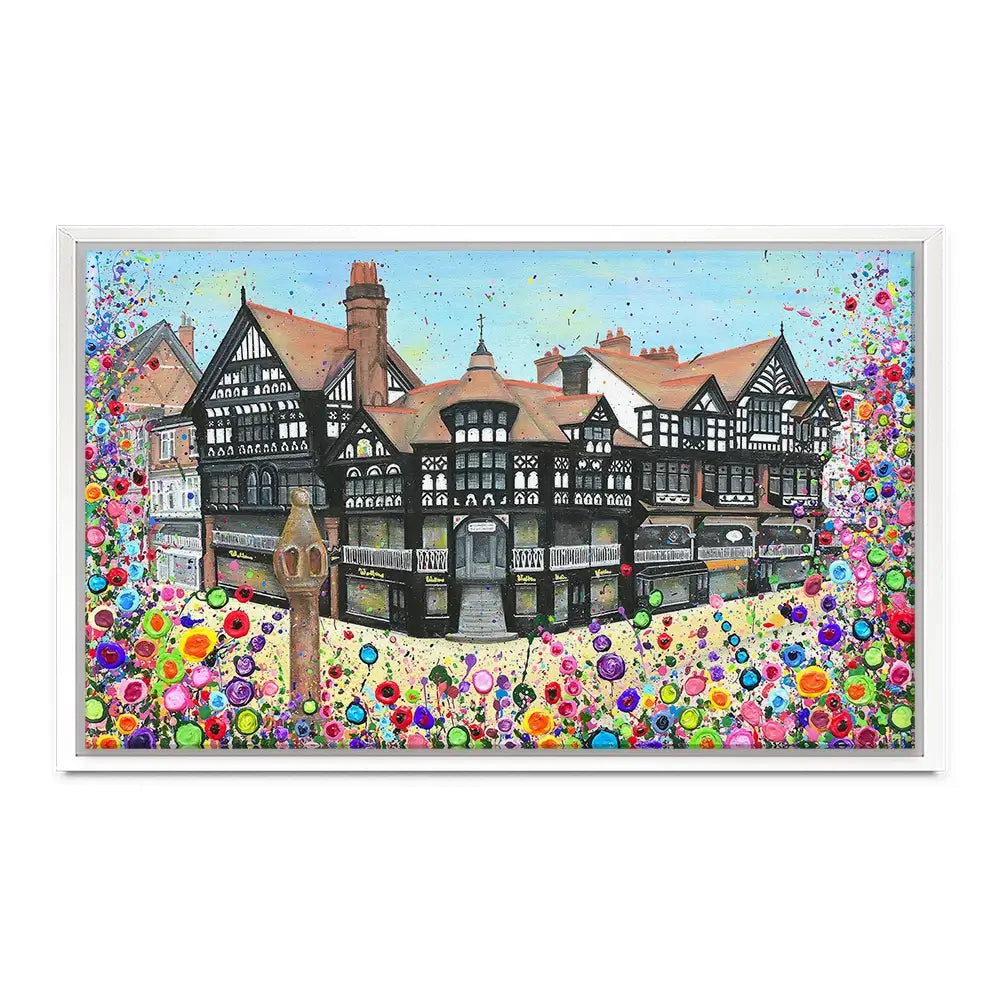 Chester Cross Canvas Print Chester Cross Canvas Print wall art product Jo Gough