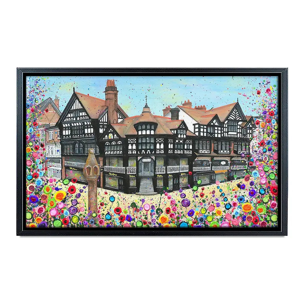 Chester Cross Canvas Print Chester Cross Canvas Print wall art product Jo Gough