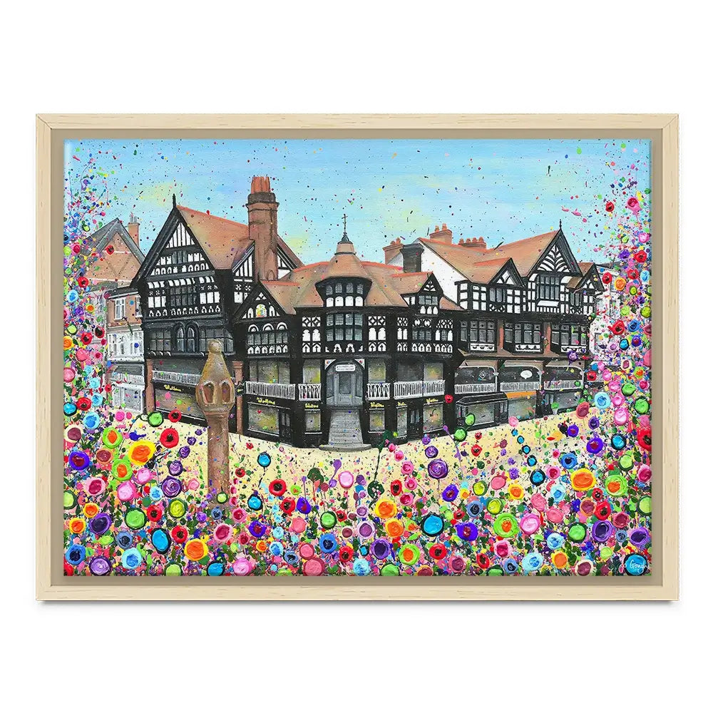 Chester Cross Canvas Print Chester Cross Canvas Print wall art product Jo Gough