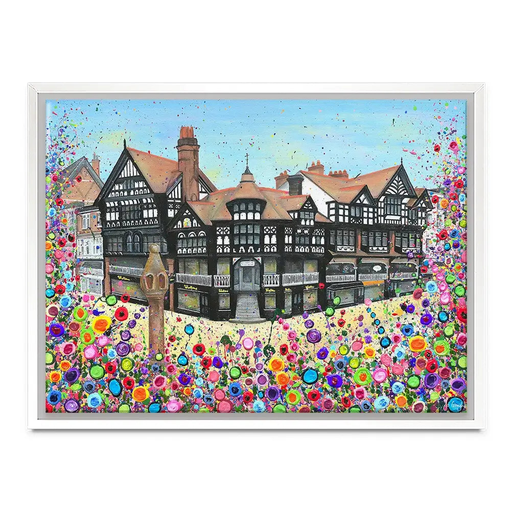 Chester Cross Canvas Print Chester Cross Canvas Print wall art product Jo Gough