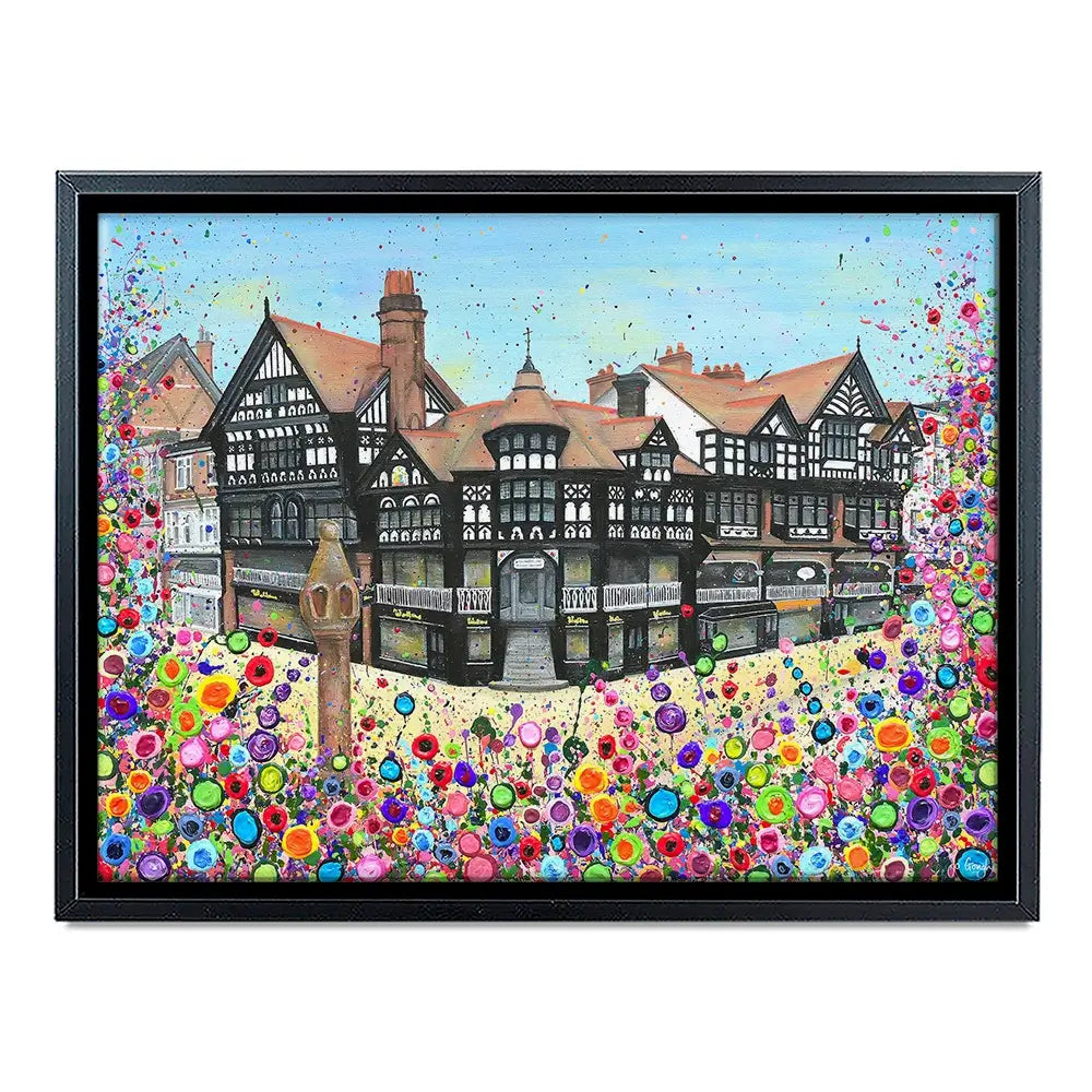Chester Cross Canvas Print Chester Cross Canvas Print wall art product Jo Gough