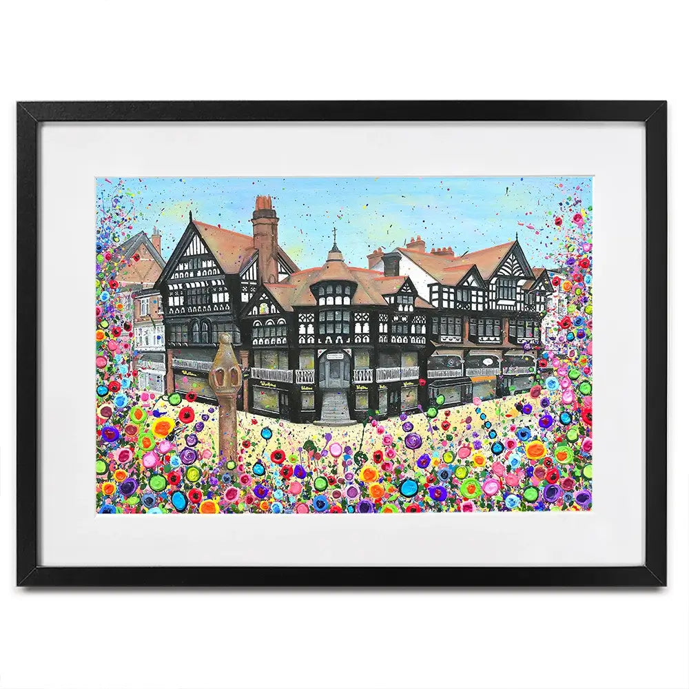 Chester Cross Framed Art Print Chester Cross Framed Art Print wall art product Jo Gough