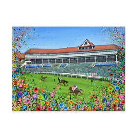Chester Race Course Canvas Print Chester Race Course Canvas Print wall art product Jo Gough