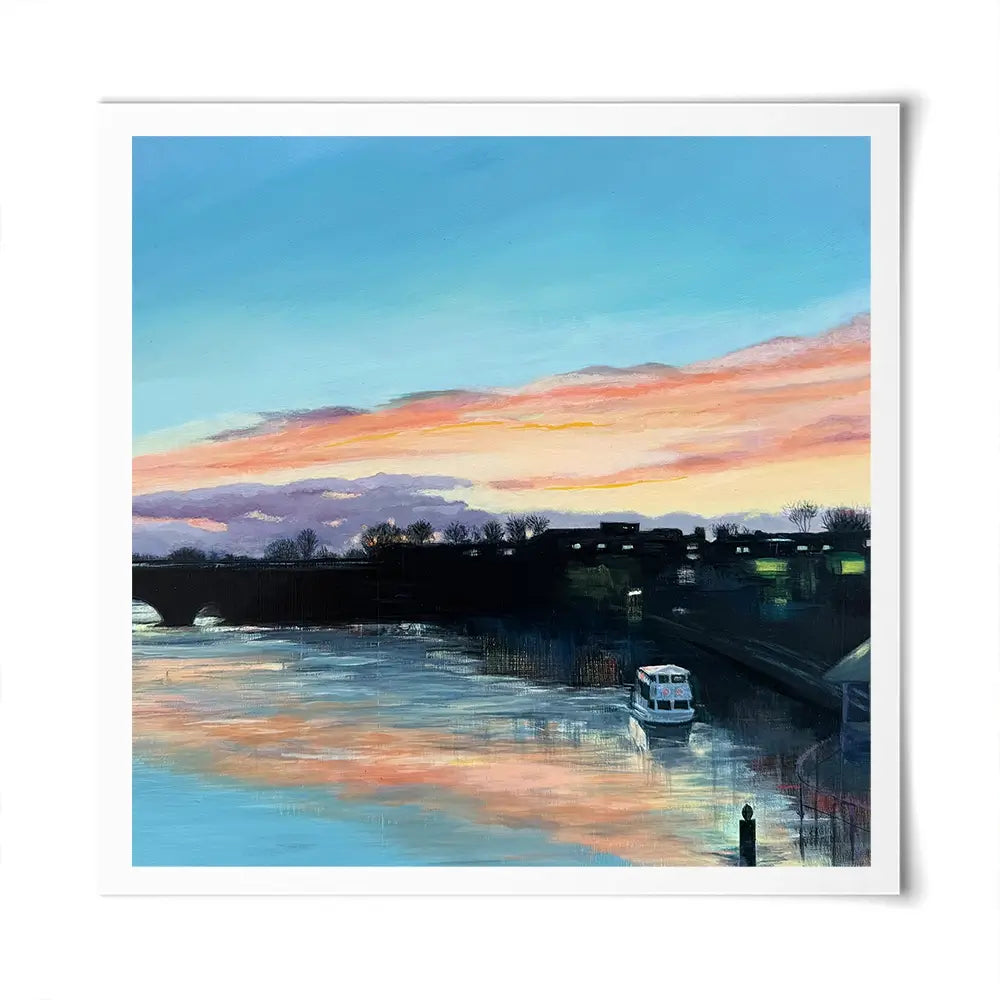 Chester Sunset Square Art Print Chester Sunset Square Art Print wall art product Karen Sutton