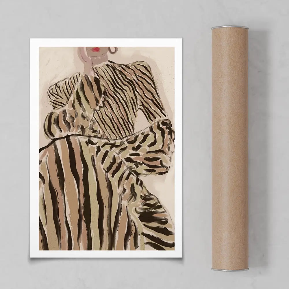 Chic Pause Art Print Chic Pause Art Print wall art product Treechild