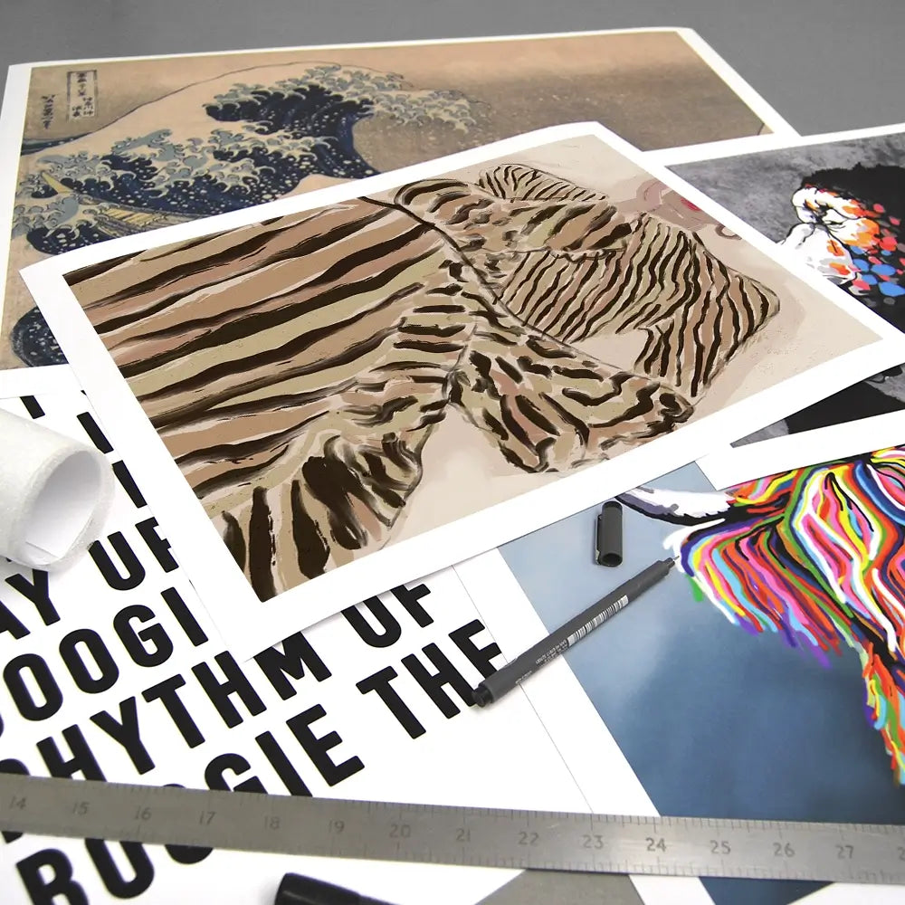 Chic Pause Art Print Chic Pause Art Print wall art product Treechild