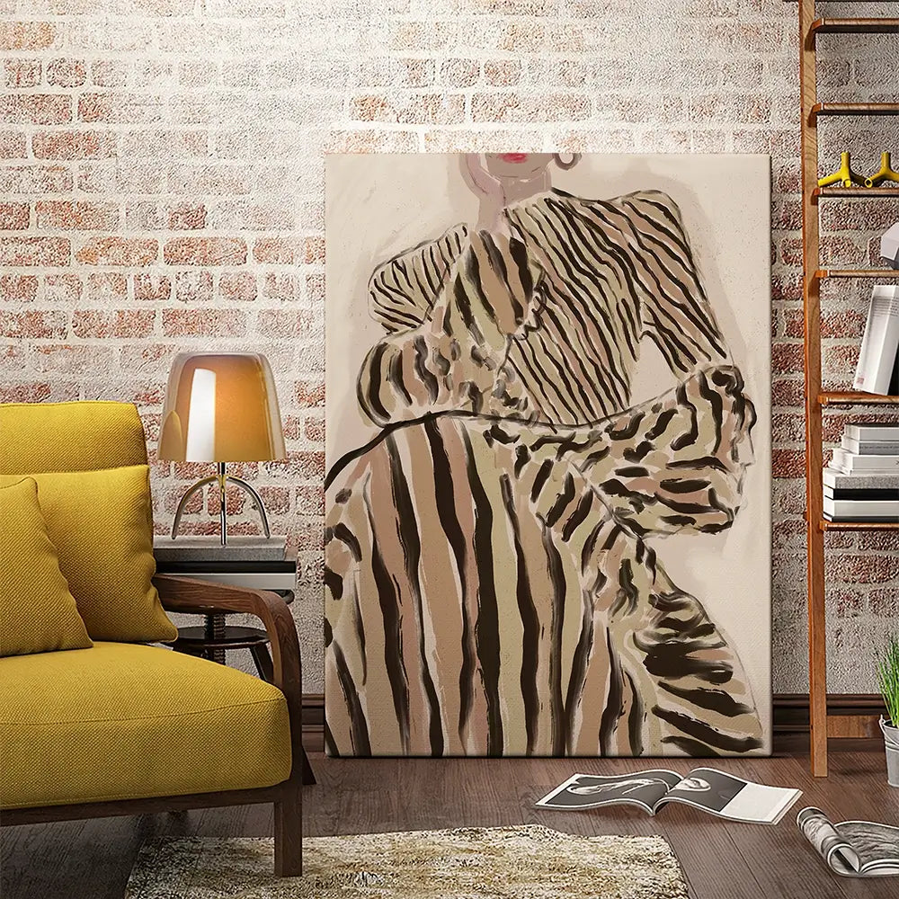 Chic Pause Canvas Print Chic Pause Canvas Print wall art product Treechild